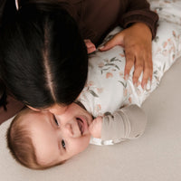 Sac de nuit matelassé en bambou - Feuilles (1.0 tog)