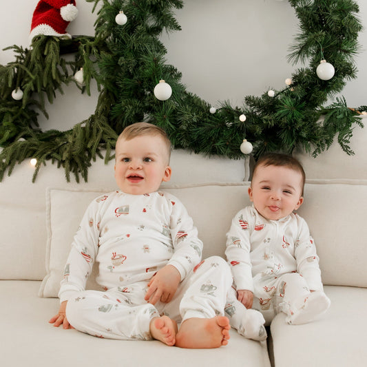 Bamboo pajama set - Xmas treats