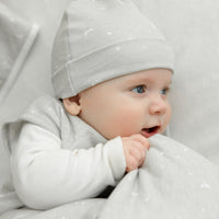 Bonnet pour bébé en bambou - Lune