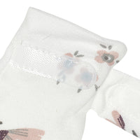 Bamboo scratch mittens - Watercolor Flowers