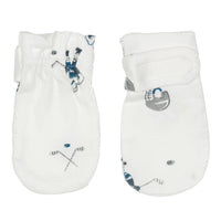 Bamboo scratch mittens - Hockey