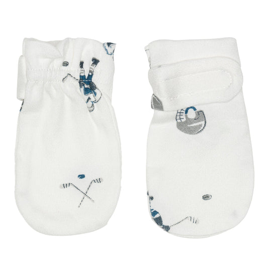 Bamboo scratch mittens - Hockey