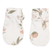 Bamboo scratch mittens - Leaves