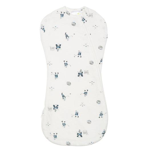 Bamboo newborn sleep sack - Hockey (1.0 tog)