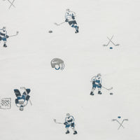 Bamboo newborn sleep sack - Hockey (1.0 tog)