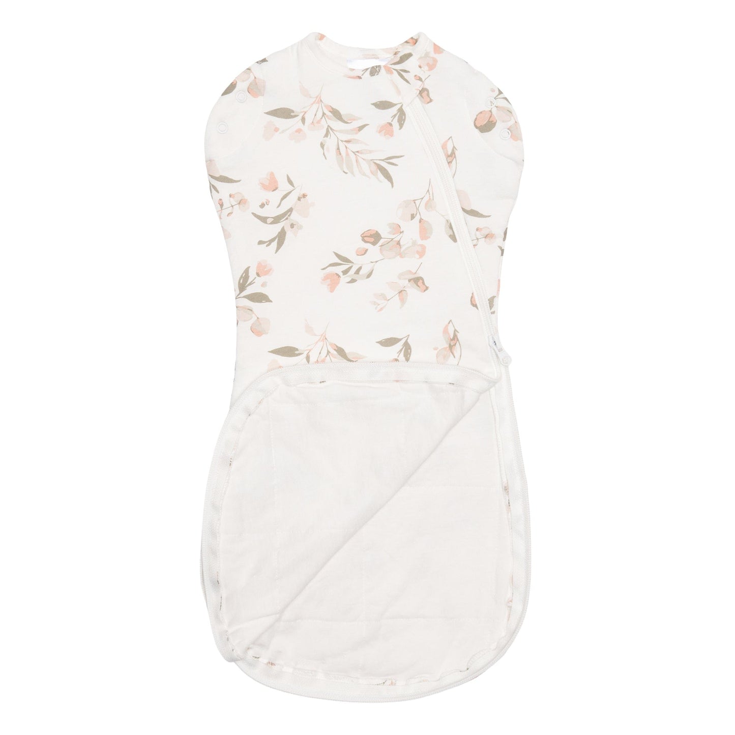 Sac de nuit pour nouveau-né en bambou - Feuilles (1.0 tog)