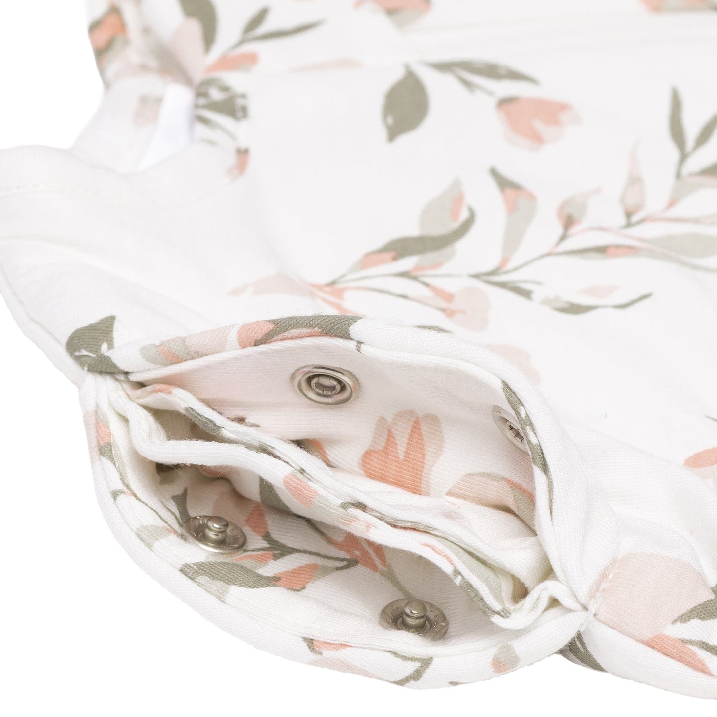 Sac de nuit pour nouveau-né en bambou - Feuilles (1.0 tog)