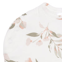 Sac de nuit pour nouveau-né en bambou - Feuilles (1.0 tog)