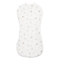 Bamboo newborn sleep sack - Ocean (1.0 tog)