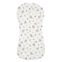 Bamboo newborn sleep sack - Squirrel (1.0 tog)