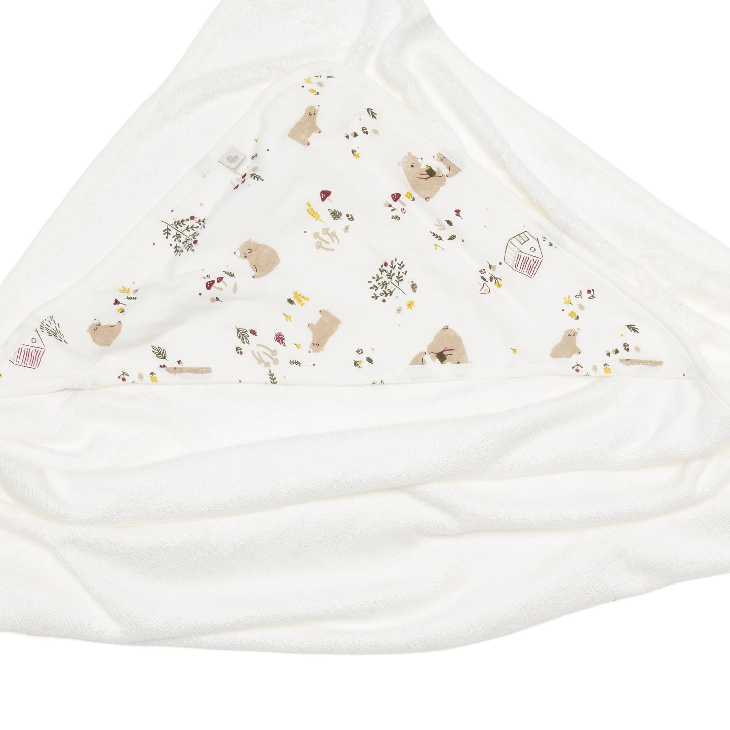 Bamboo hooded towel - Bears
