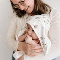 Bamboo hooded towel - Bears