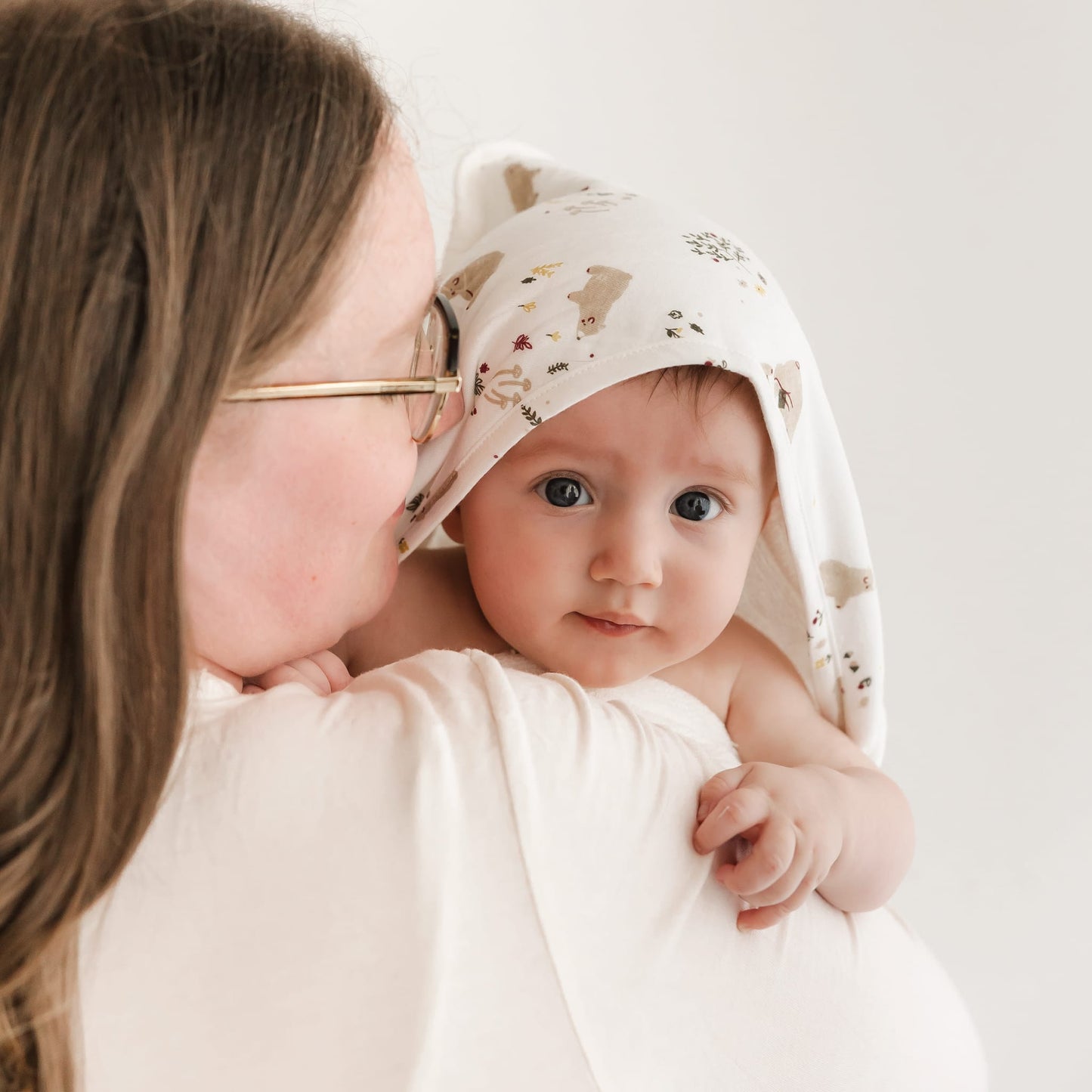 Bamboo hooded towel - Bears