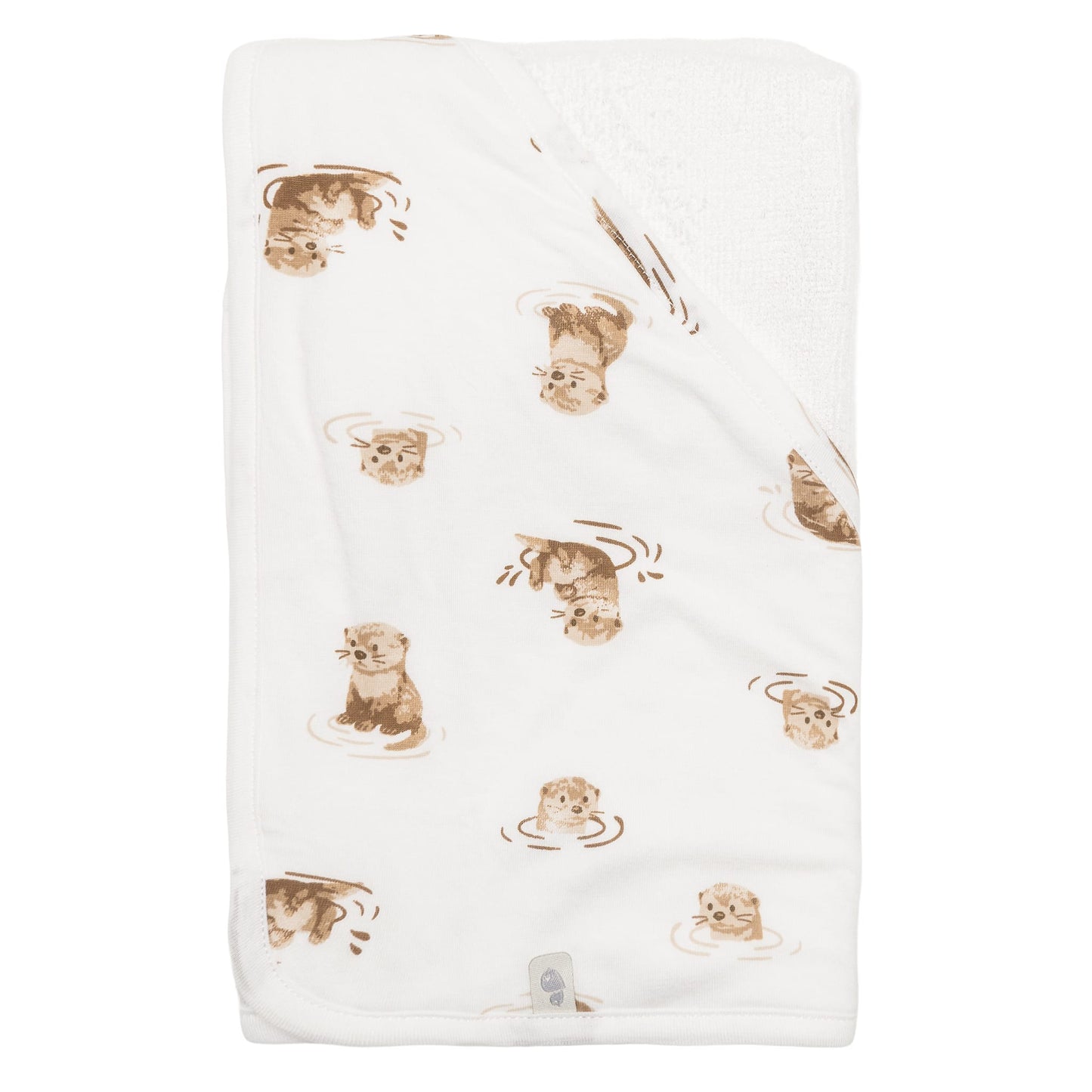 Bamboo hooded towel - Otters