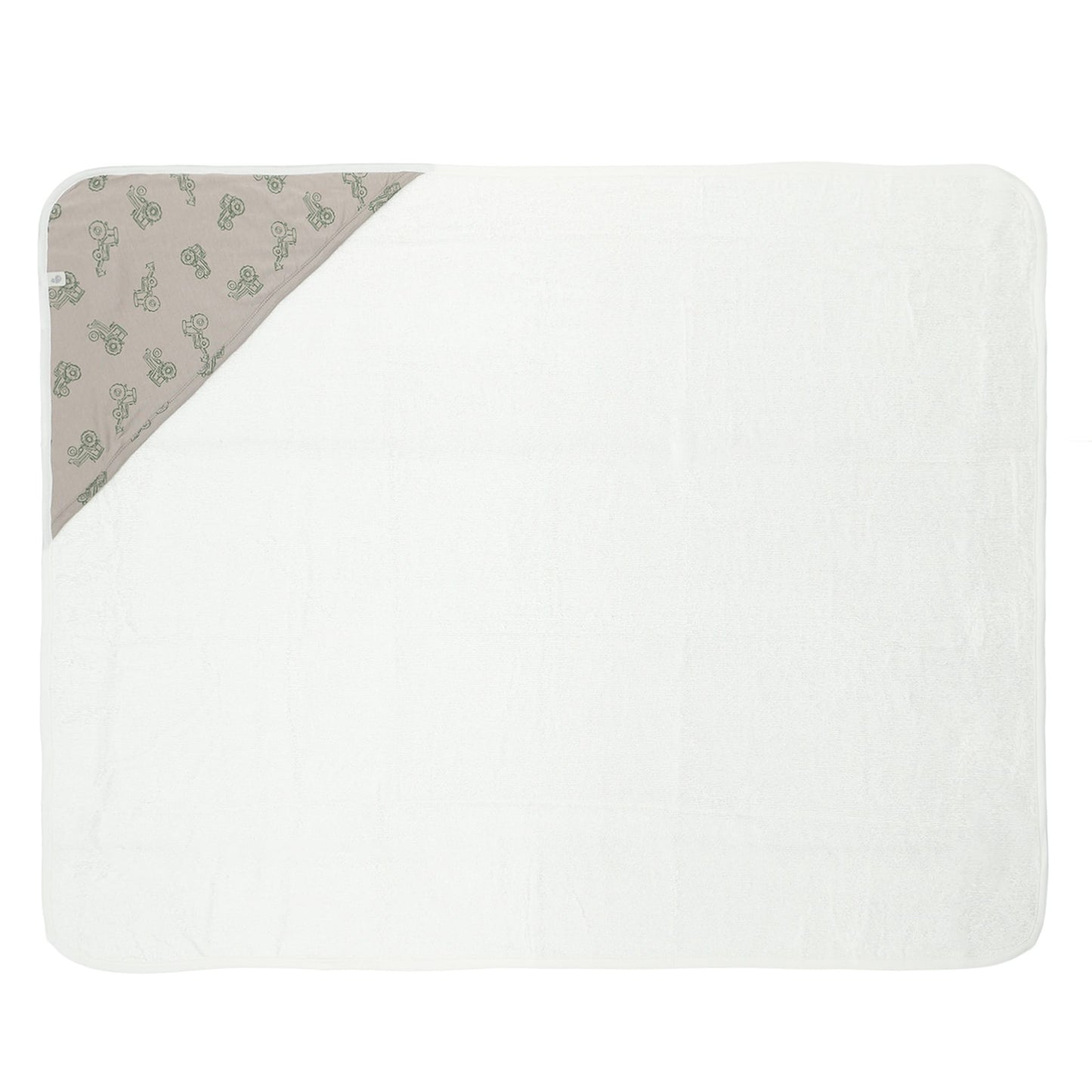 Bamboo hooded towel - Tractors