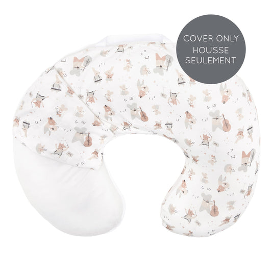 Bamboo nursing pillow cover - Music (COVER ONLY)