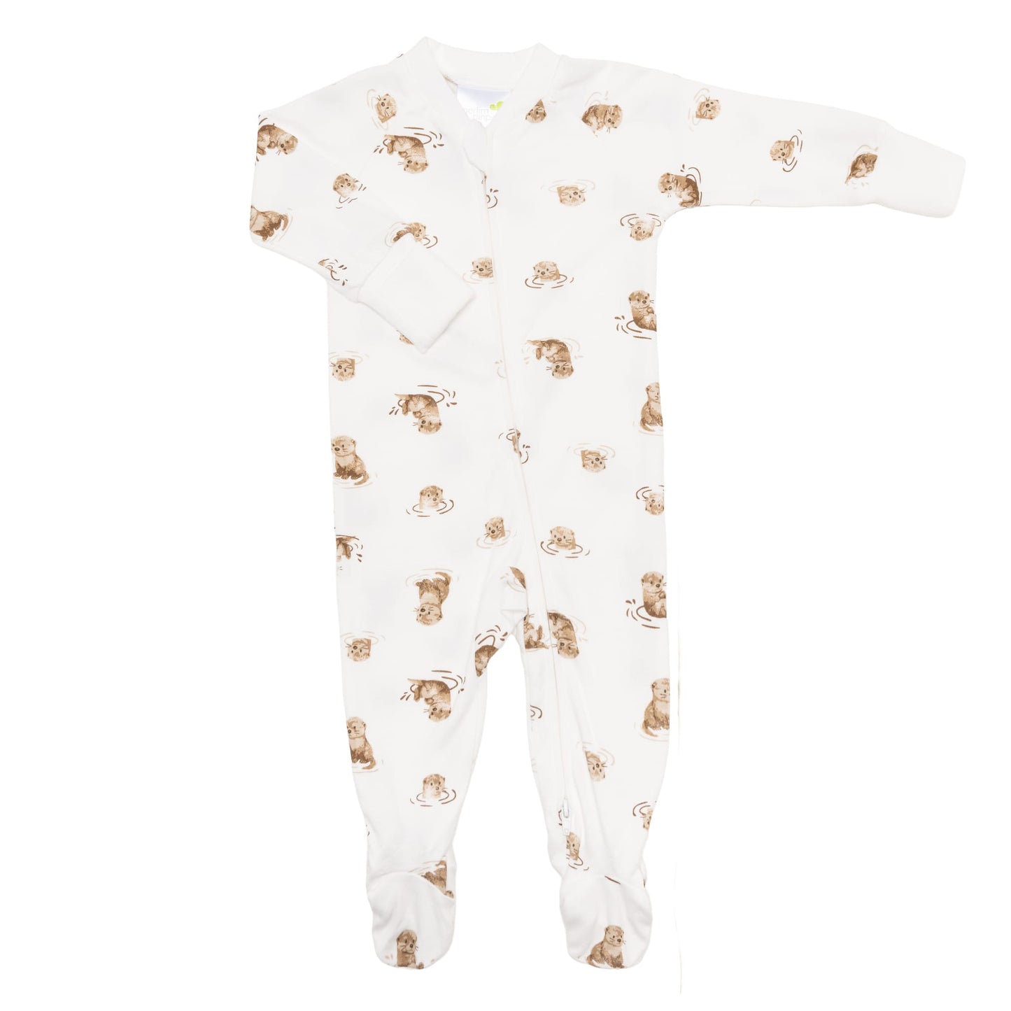 Bamboo baby sleeper - Otters