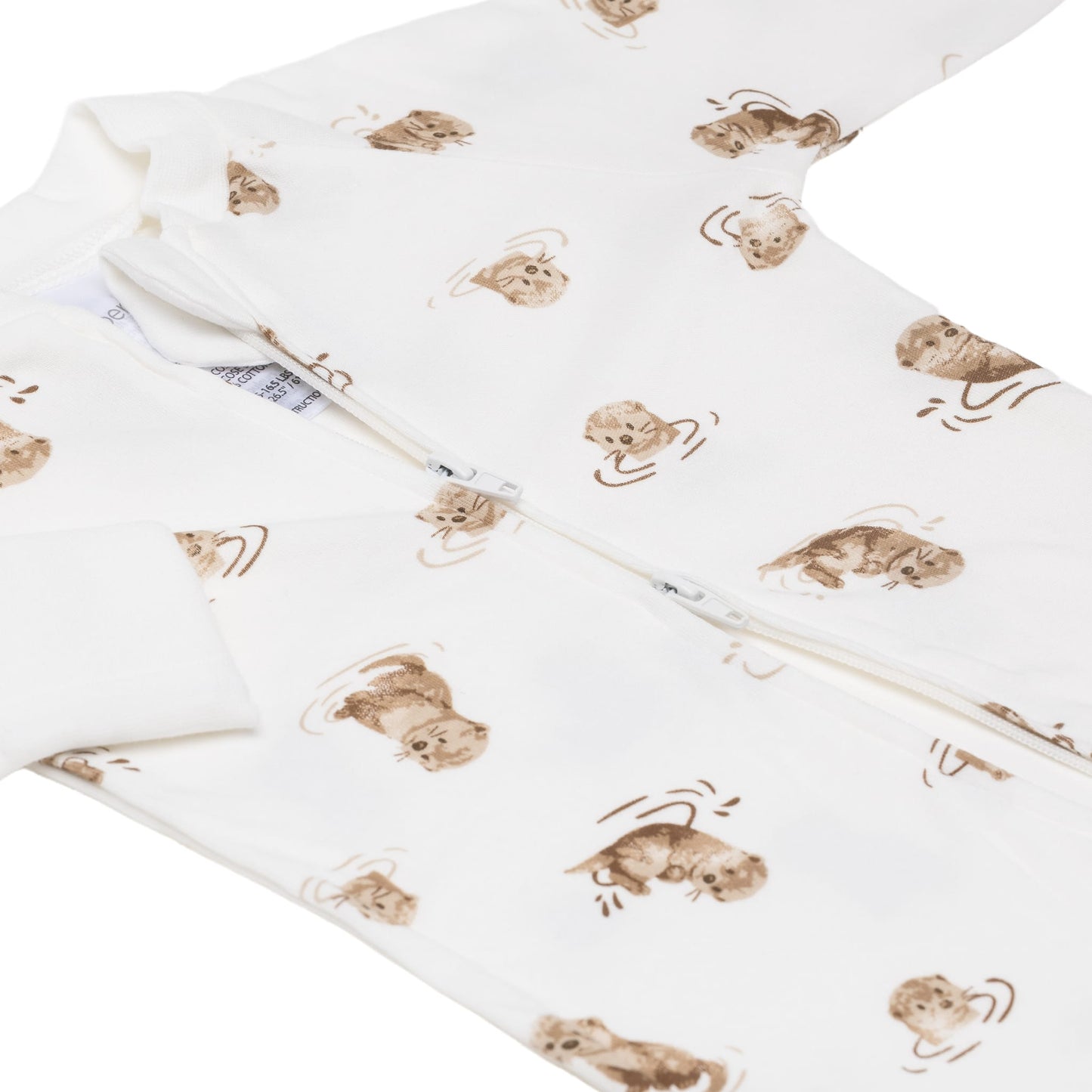 Bamboo baby sleeper - Otters