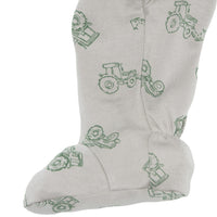 Bamboo baby sleeper - Tractors