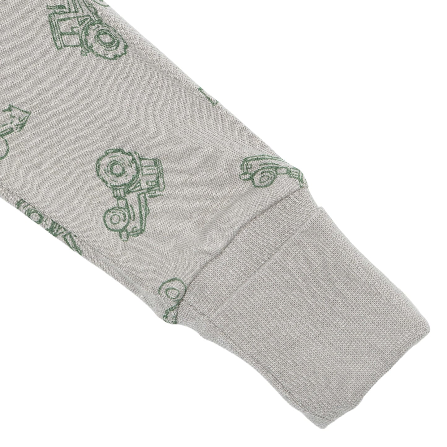 Bamboo baby sleeper - Tractors