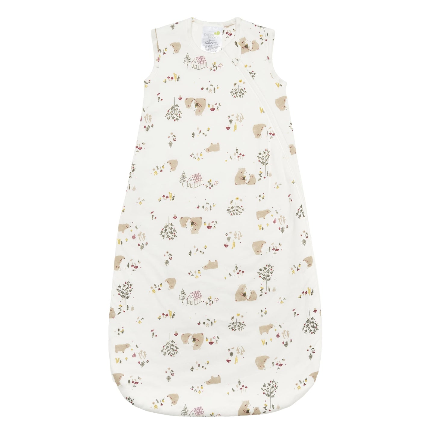 Quilted bamboo sleep sack - Bears (1.0 tog)