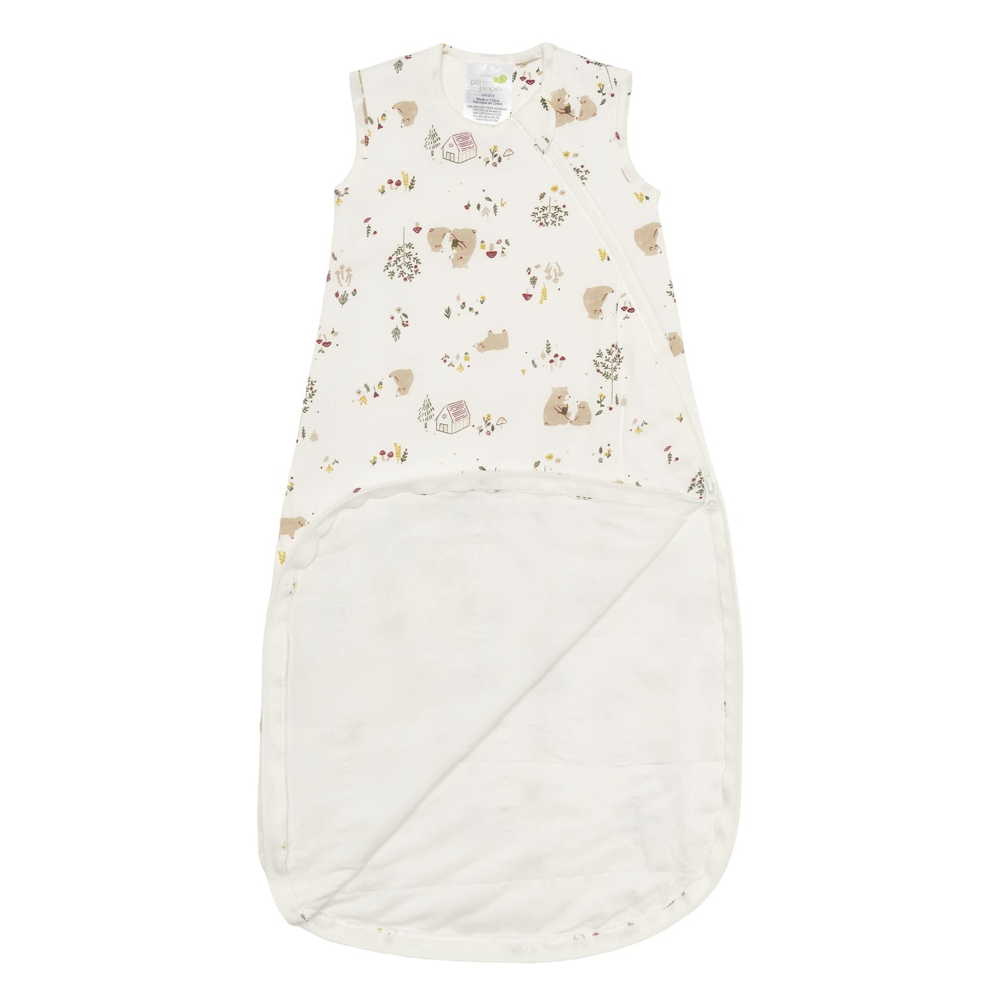 Quilted bamboo sleep sack - Bears (2.5 togs)