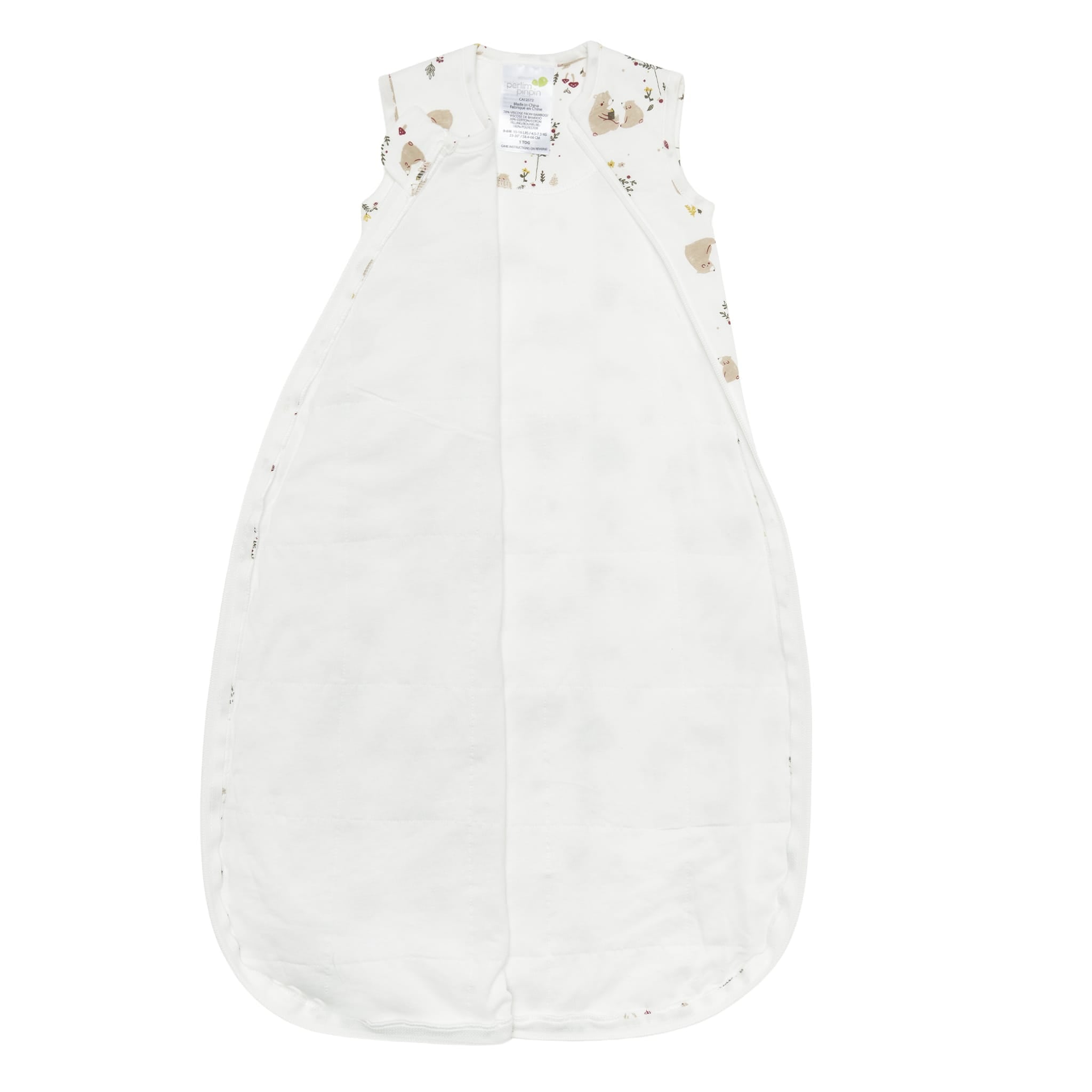 Quilted bamboo sleep sack - Bears (2.5 togs)
