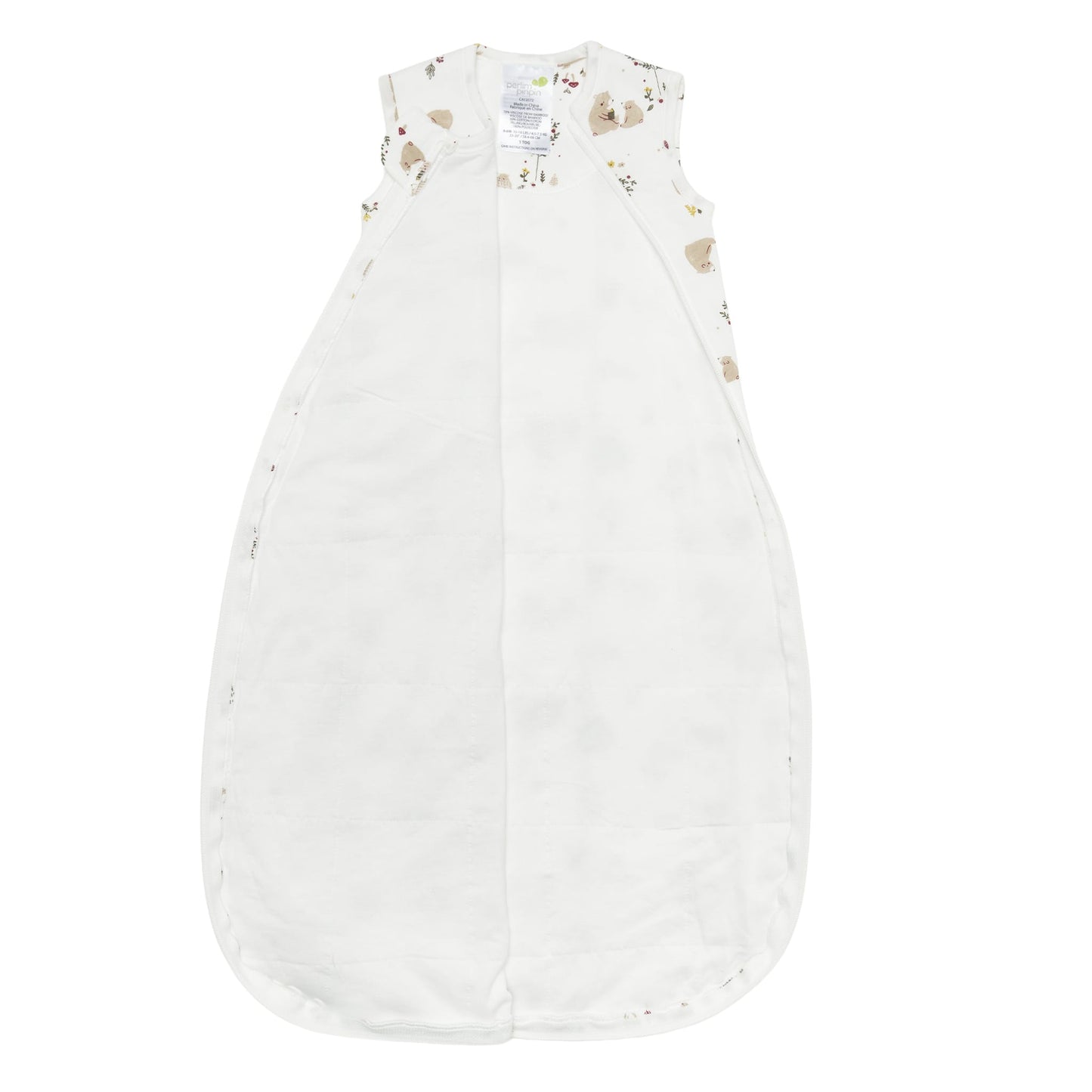 Quilted bamboo sleep sack - Bears (1.0 tog)