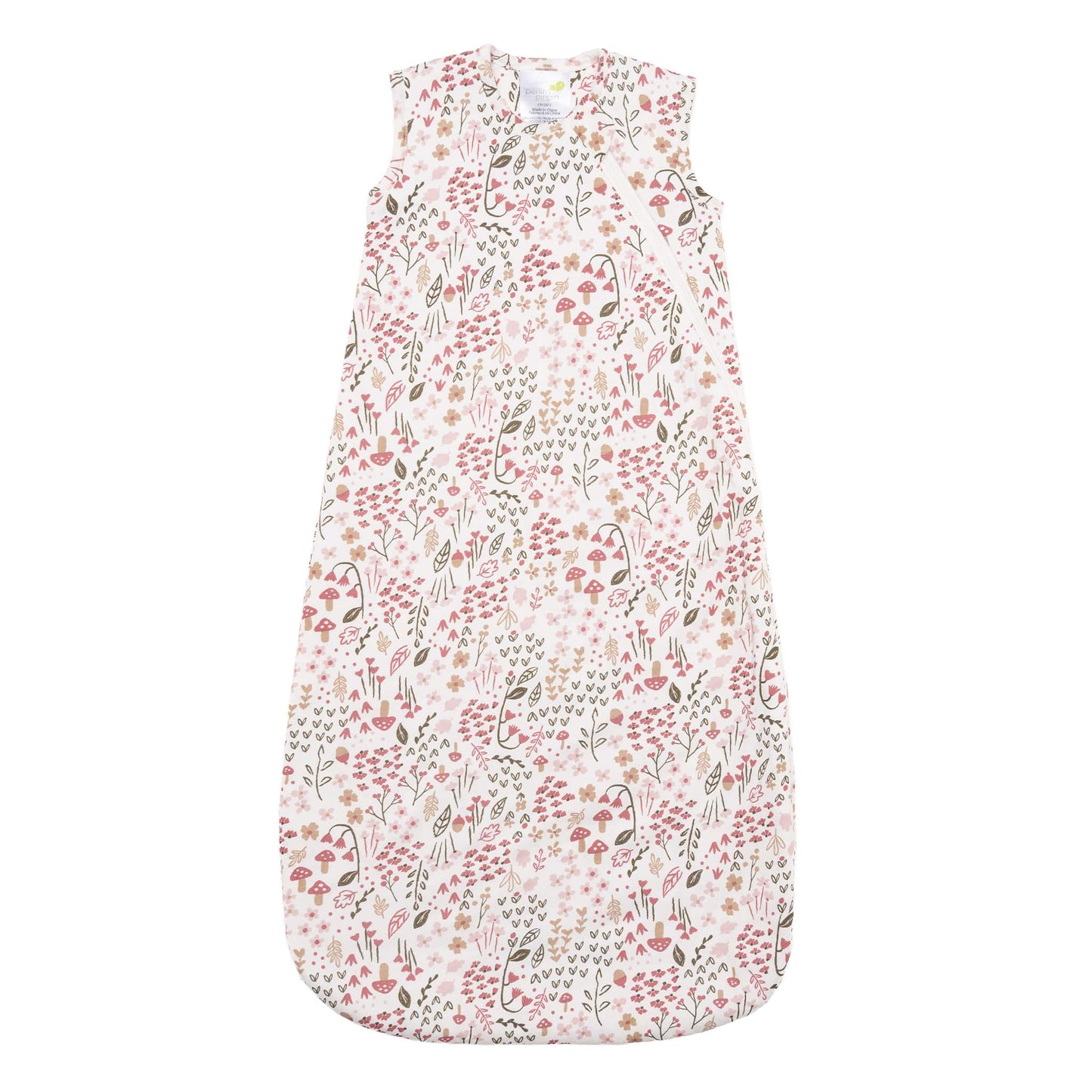 Quilted bamboo sleep sack - Garden (2.5 togs)