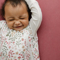 Quilted bamboo sleep sack - Garden (2.5 togs)