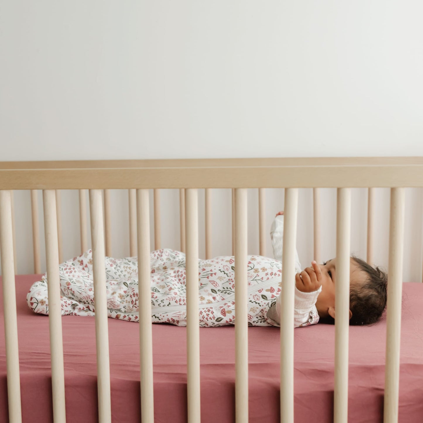 Quilted bamboo sleep sack - Garden (2.5 togs)