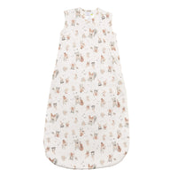 Quilted bamboo sleep sack - Music (1.0 tog)