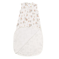 Quilted bamboo sleep sack - Music (2.5 togs)