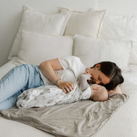 Quilted bamboo sleep sack - Music (1.0 tog)