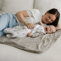 Quilted bamboo sleep sack - Music (1.0 tog)