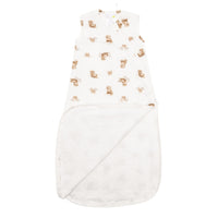 Quilted bamboo sleep sack - Otters (2.5 tog)