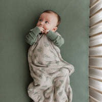 Quilted bamboo sleep sack - Tractors (1.0 tog)