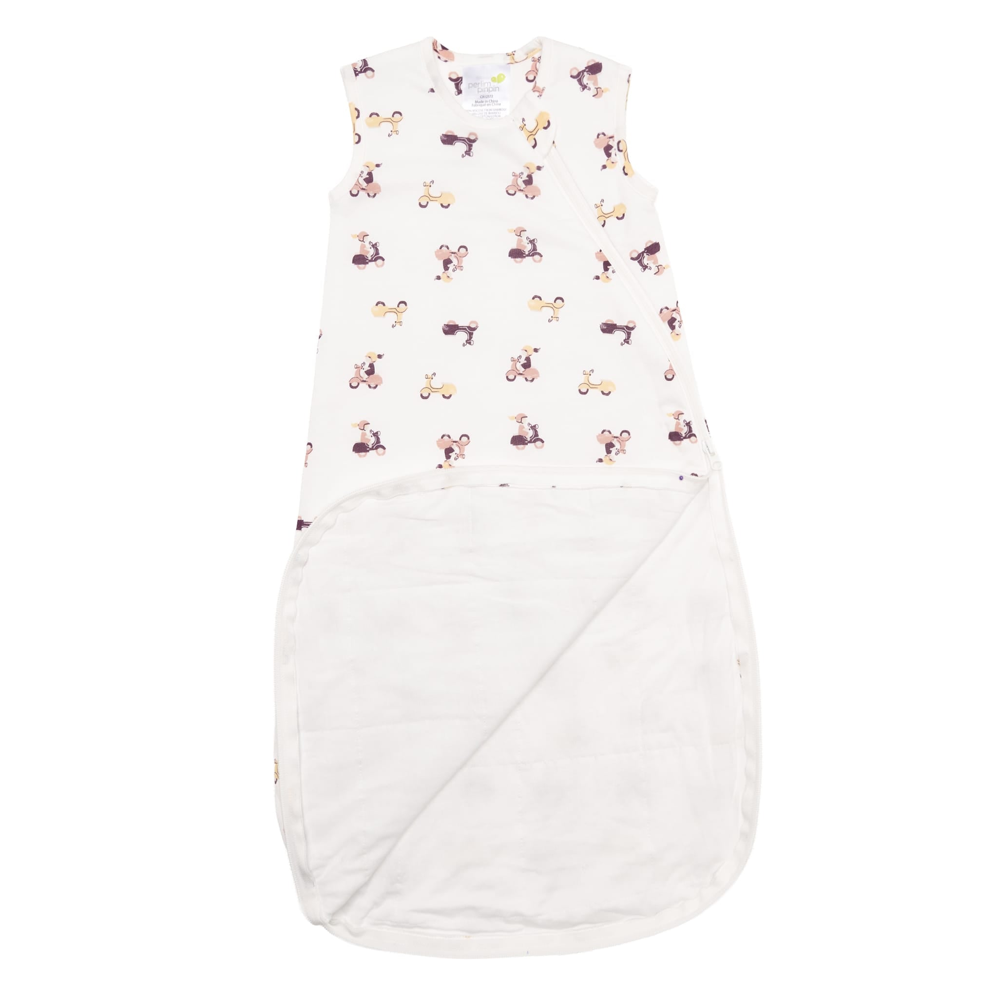 Quilted bamboo sleep sack - Vespa (1.0 tog)