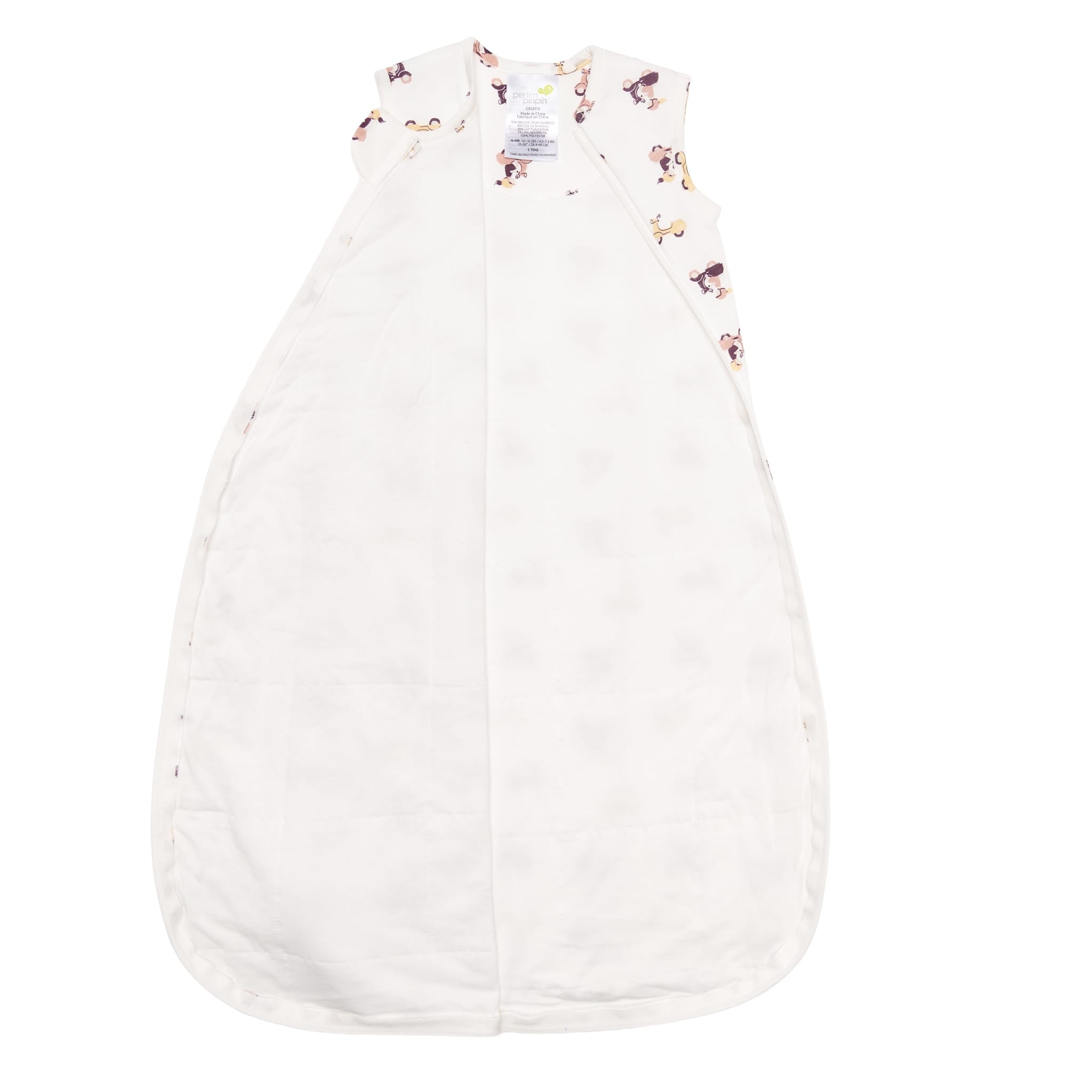 Quilted bamboo sleep sack - Vespa (1.0 tog)