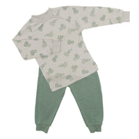 Bamboo pajama set - Tractors