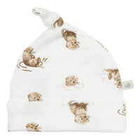Bamboo knotted hat - Otters