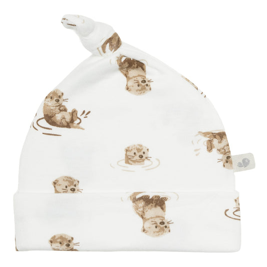 Bamboo knotted hat - Otters
