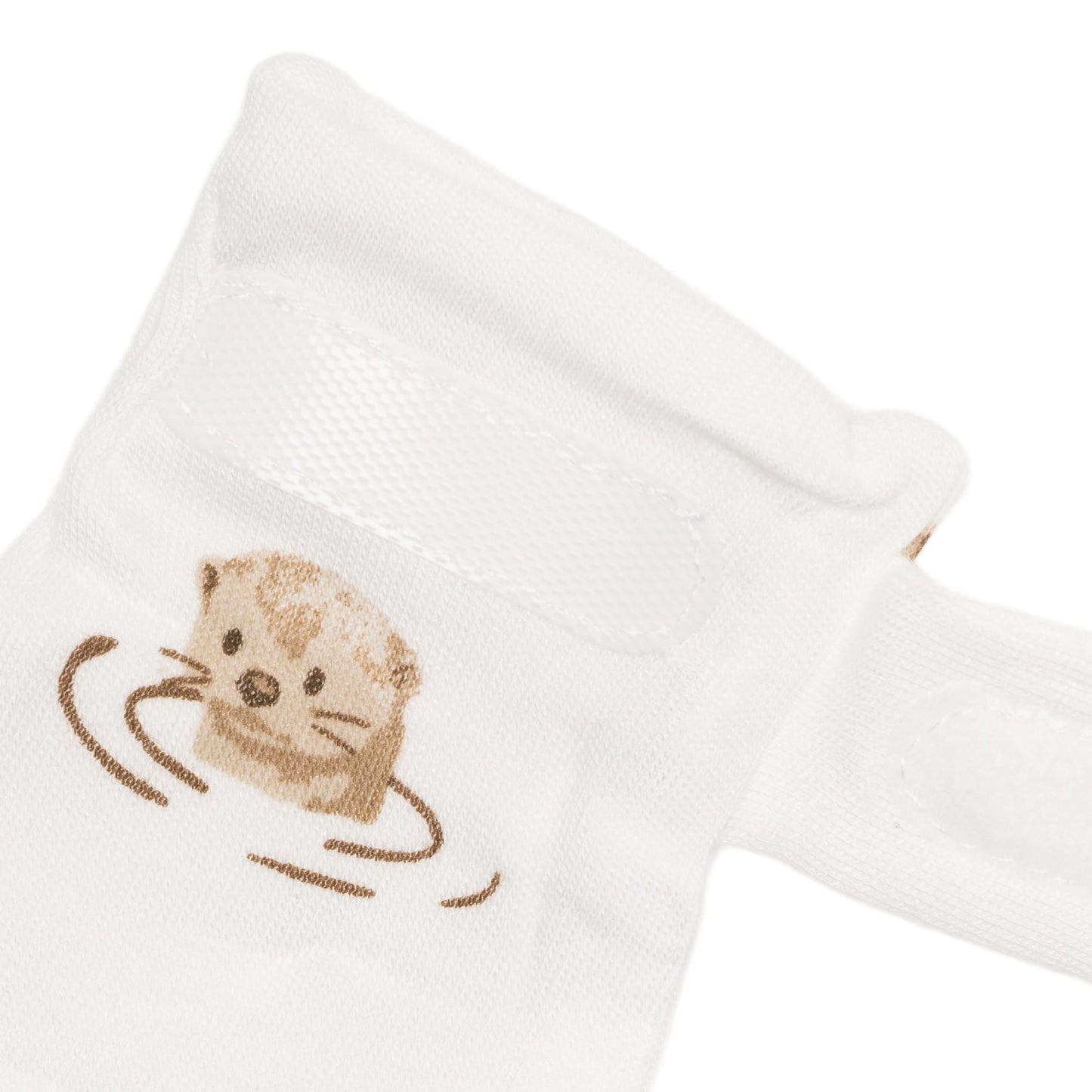 Bamboo scratch mittens - Otters