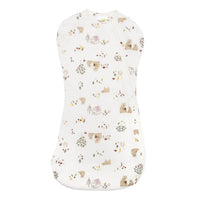 Bamboo newborn sleep sack - Bears (1.0 tog)