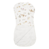 Bamboo newborn sleep sack - Bears (1.0 tog)