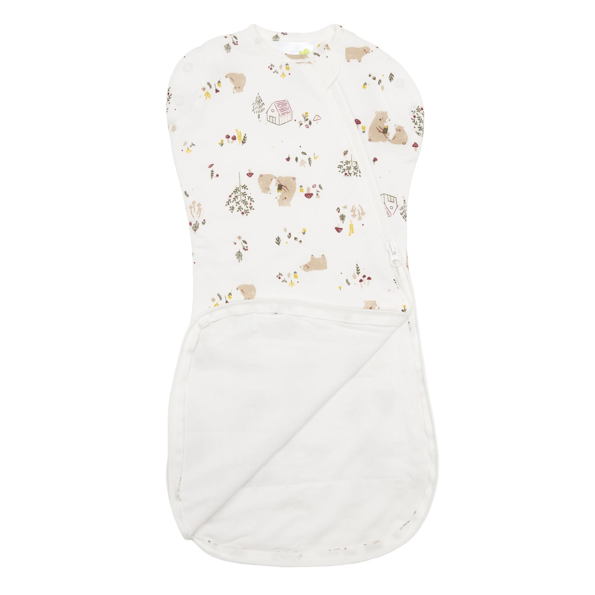 Bamboo newborn sleep sack - Bears (1.0 tog)