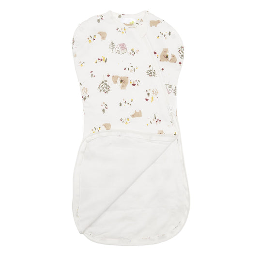 Bamboo newborn sleep sack - Bears (1.0 tog)