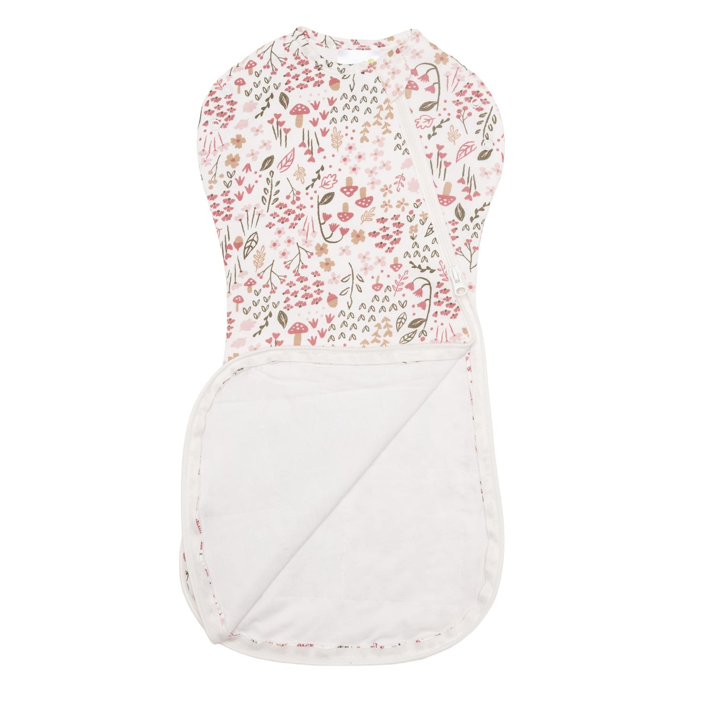 Bamboo newborn sleep sack - Garden (1.0 tog)