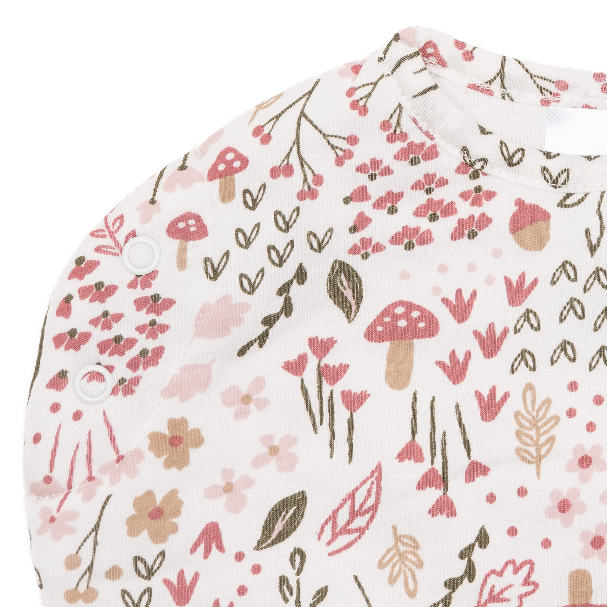 Bamboo newborn sleep sack - Garden (1.0 tog)