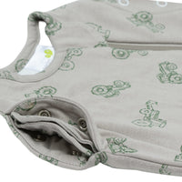 Bamboo newborn sleep sack - Tractors (1.0 tog)